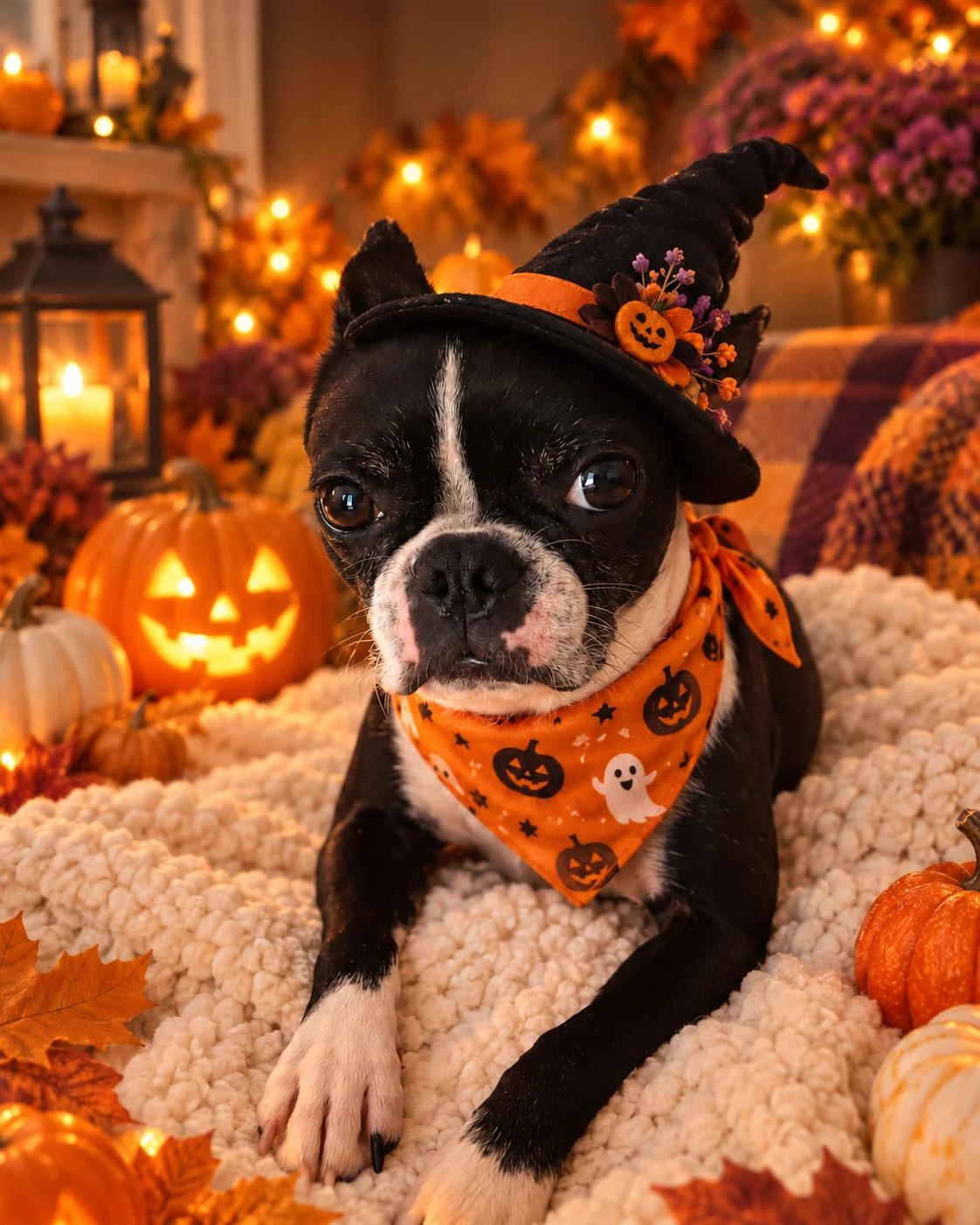 Too cute to spook: creative photo edit of Bon Bon